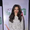 Deepika Padukone poses for the media at the Launch of NDTV and Fortis Health Care for You Campaign