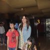 Bipasha Basu poses with kids at the Special Screening of Creature 3D