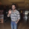 Harman Baweja makes a funky pose for the camera at the Special Screening of Creature 3D