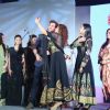 Aashka Goradia clicks a selfie with Hrithik Roshan at Gujrati Jalso 2014 in Schon by Sakshee Pradhan