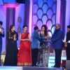 Sridevi and Boney Kapoor being felicitated at Mircromax SIIMA Awards Day 2
