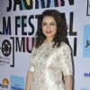 Tisca Chopra poses for the media at 5th Jagran Film Festival Mumbai