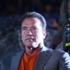 Arnold Schwarzenegger snapped at the Audio Launch of the Movie "I"