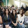 Anushka Sharma with Ko So Young and Joey Yung at Burberry Prorsum Womenswear Show
