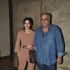 Boney Kapoor and Sridevi Kapoor pose for the camera at the Special Screening of Khoobsurat
