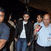 Abhishek Bachchan snapped at Airport while leaving for Slam Tour