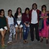 Rakesh Omprakash Mehra with family at the Special Screening of Khoobsurat