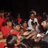 Fawad Khan signs autographs for young fans at the Special Screening of Khoobsurat for Kids