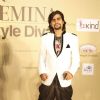 Aman Trikha poses for the media at Femina Style Diva 2014 Curtain Raiser