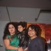 Kailash Kher poses with wife and son at the Premier of Desi Kattey
