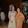 Sonakshi Sinha poses with her mother at the Sahachari Foundations Show for Tarun Tahiliani