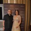 Sonakshi Sinha poses with Tarun Tahiliani at the Sahachari Foundations Show