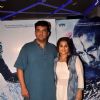 Siddharth Roy Kapoor and Vidya Balan pose for the media at the Special Screening of Haider