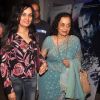 Padmini Kolhapure poses with Asha Parekh at the Special Screening of Haider