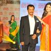 Shilpa Shetty walks the ramp at the Launch of SSK Sarees with Home Shop 18
