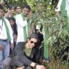 Hrithik Roshan plants a tree at Whistling Woods