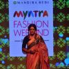 Guthi walks the ramp at the Myntra Fashion Week Day 3