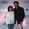 Bikram Saluja poses with wife at the Launch of Planet Hollywood