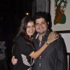 Dabboo Ratnani with wife at the Laila Singh Showcase