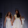 Sania Mirza walks the ramp for Ritu Pande at the Wills Lifestyle India Fashion Week Day 3