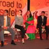 Karisma Kapoor and Anil Kumble snapped at the Promotion of Road to Safety Campaign