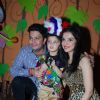 Divya Khosla Kumar and Bhushan Kumar with their son Ruhaan at his Birthday Party