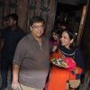 David Dhawan snapped with wife at Karva Chauth Celebrations