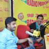Hrithik Roshan and Siddharth Anand at Radio Mirchi Studio for the success of Bang Bang