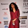 Gauri Shinde poses for the media at the 16th MAMI Film Festival