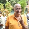 Prem Chopra was at the polling booth to cast his vote