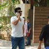 Arjun Kapoor snapped outside his polling booth