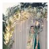 Dia Mirza wearing Ritu Kumar Lehnga for her wedding