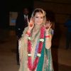 Dia Mirza shows her mehendi at her Wedding Ceremony