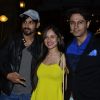 Puja Bose poses with Kunal Verma and Gaurav Khanna at SBS Party