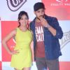 Sidharth Malhotra bites into a Kwality Wall's Cornetto at the Product Promotions