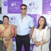 Akshay Kumar poses with guests at Dr. Trasi's La Piel Clinic