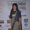 Tisca Chopra poses for the media at the Closing Ceremony of 16th MAMI Film Festival