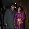 Tanvi Azmi poses with her husband at Aamir Khan's Diwali Bash