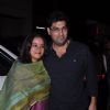 Kunal Roy Kapoor poses with wife at Aamir Khan's Diwali Bash