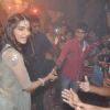 Sonam Kapoor greets her fans during Diwali