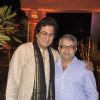 Talat Aziz poses with a friend at Sachin Joshi's Diwali Bash