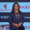 Farah Khan poses for the media at Happy New Year Game Launch