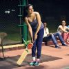 Ankita Lokhande was snapped practicing for Box Cricket League