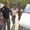 Sussanne Khan snapped outside Bandra Court