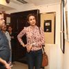 Gul Panag checks out various designs at Melted Core Photo Exhibition