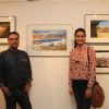 Gul Panag poses for the media at Melted Core Photo Exhibition