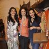 Malini Agarwalla poses with Mana Shetty and Kajol at Malaga Bespoke Store Launch