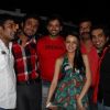 Mohit Sehgal : Sanaya Irani and Mohit Sehgal with friends