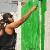 Ranveer Singh was snapepd painting the wall at Kill Dil Graffiti Event