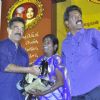 Kamal Haasan donates a sewing machine to a lady on His Birthday